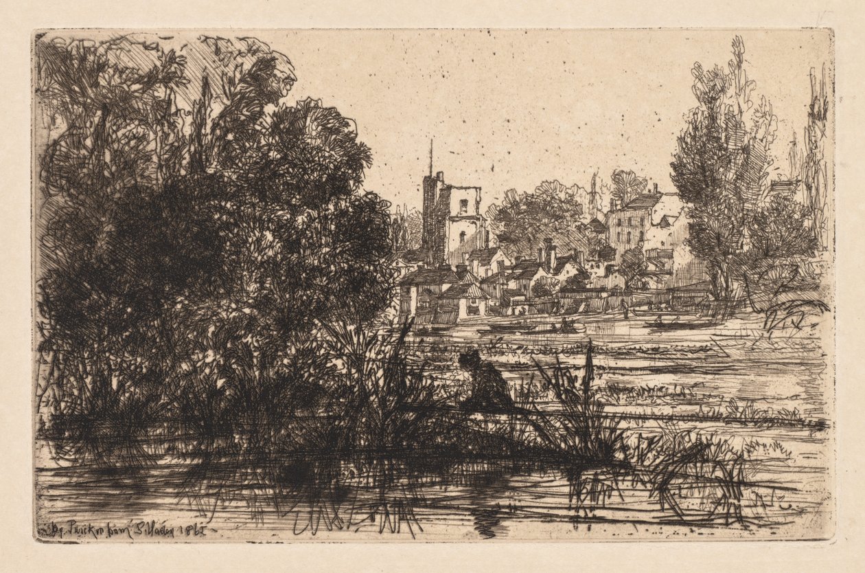 Église de Twickenham - Francis Seymour Haden