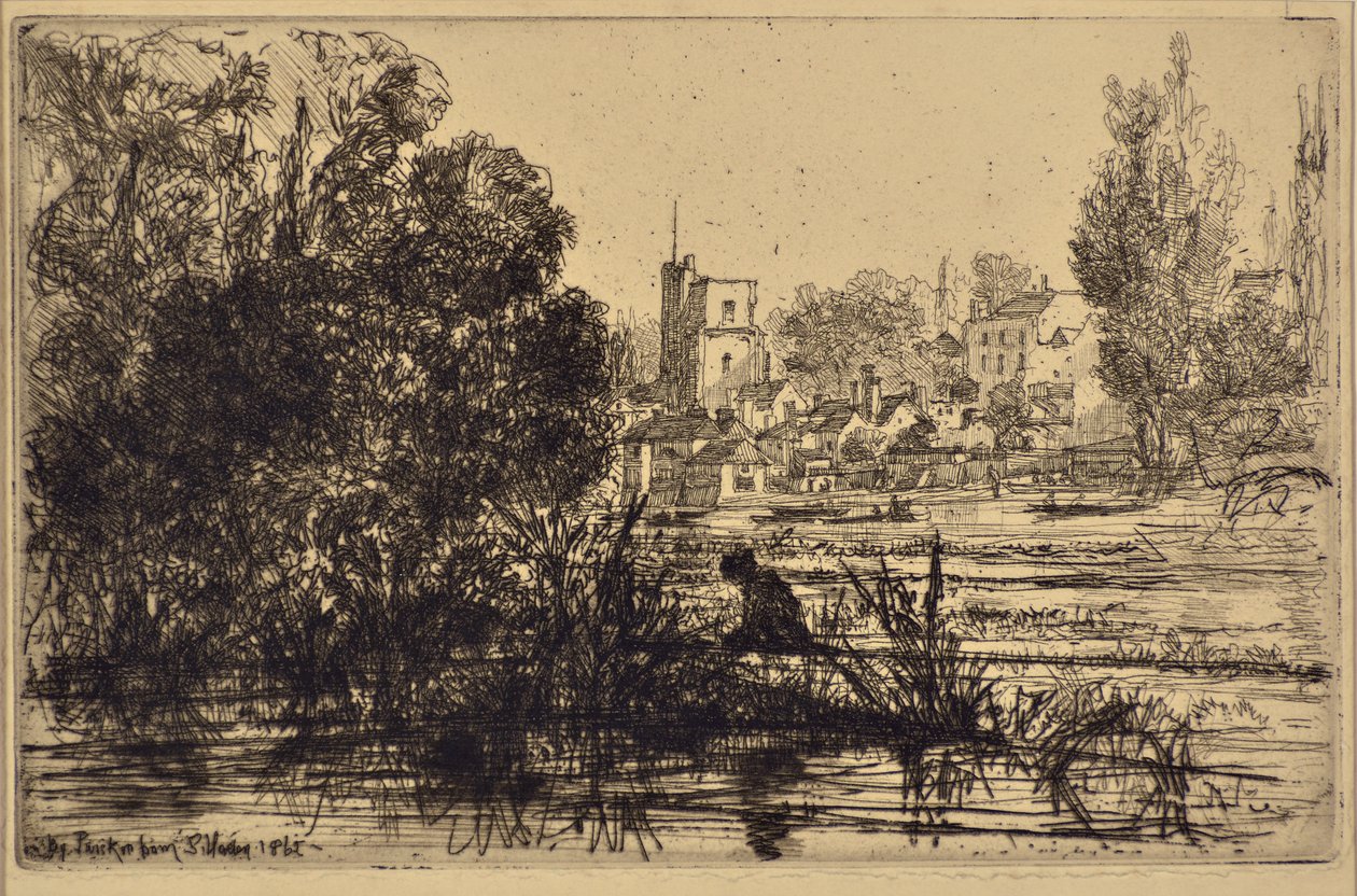 Église de Twickenham - Francis Seymour Haden