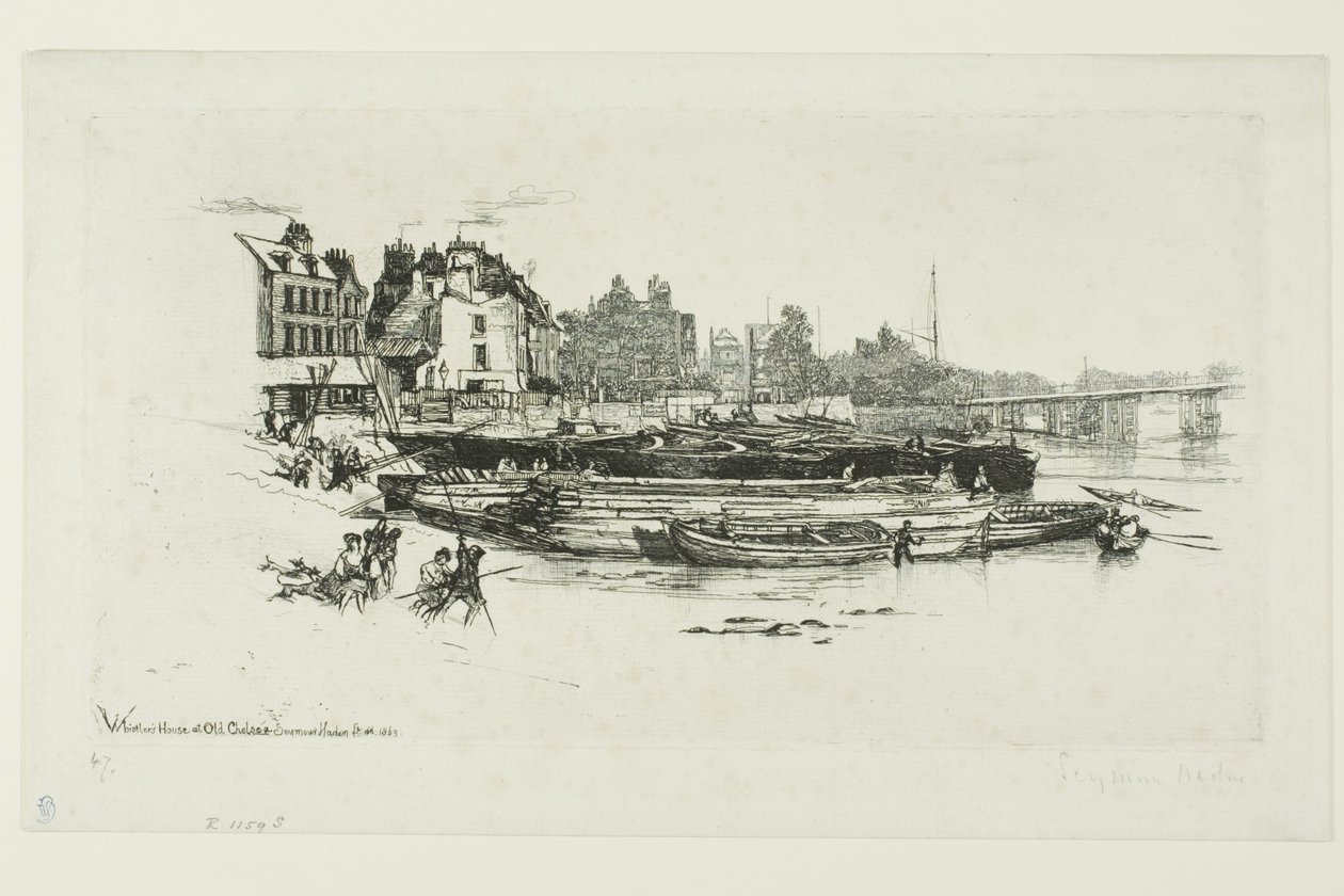 Maison de Whistler, Chelsea - Francis Seymour Haden