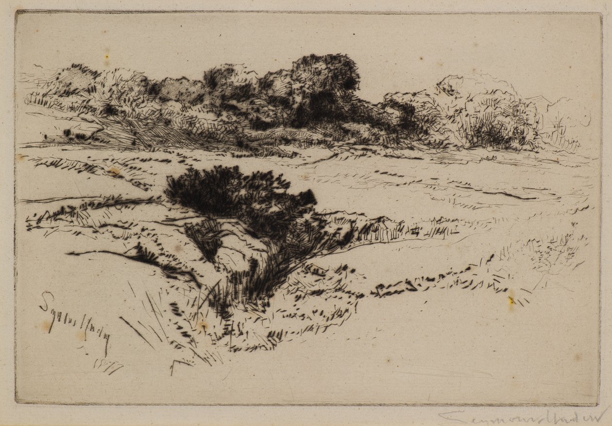 Colline du moulin à vent n°2 - Francis Seymour Haden