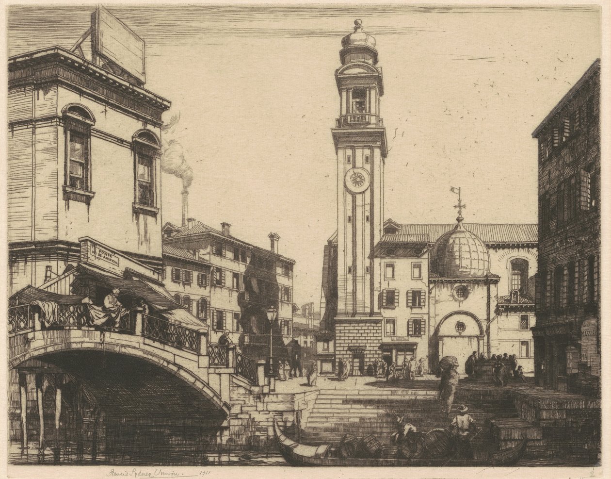 S.S. Apostoli, Venise - Francis Sydney Unwin