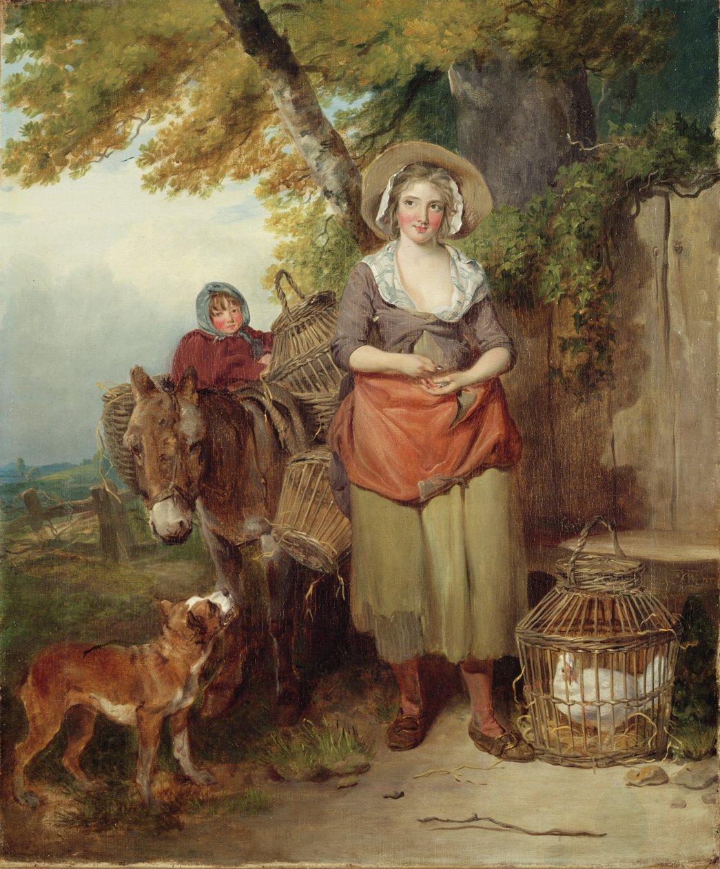 Le retour du marché - Francis Wheatley