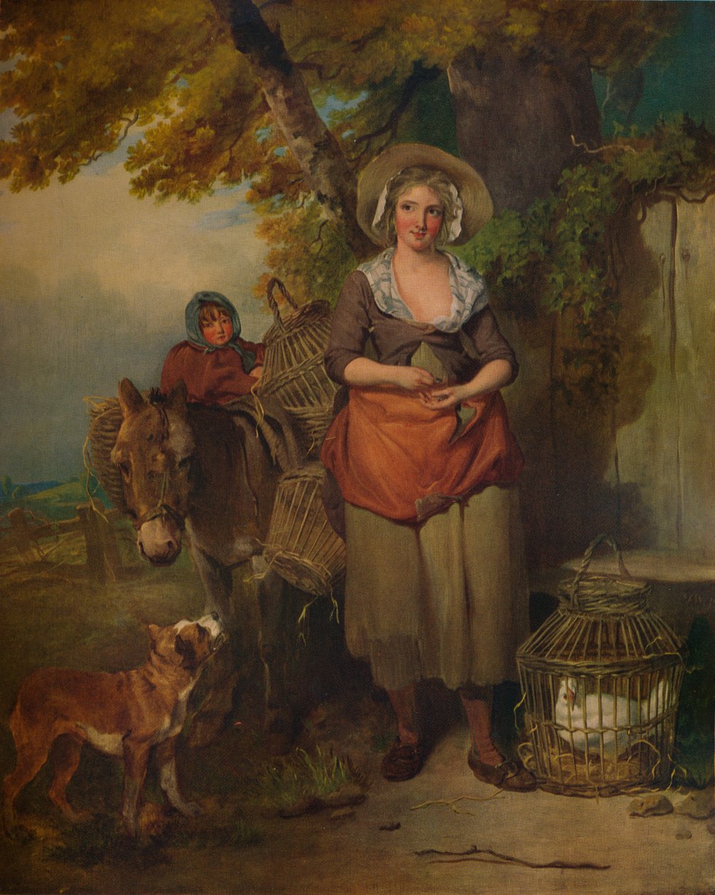 Le retour du marché, 1786, 1938 - Francis Wheatley