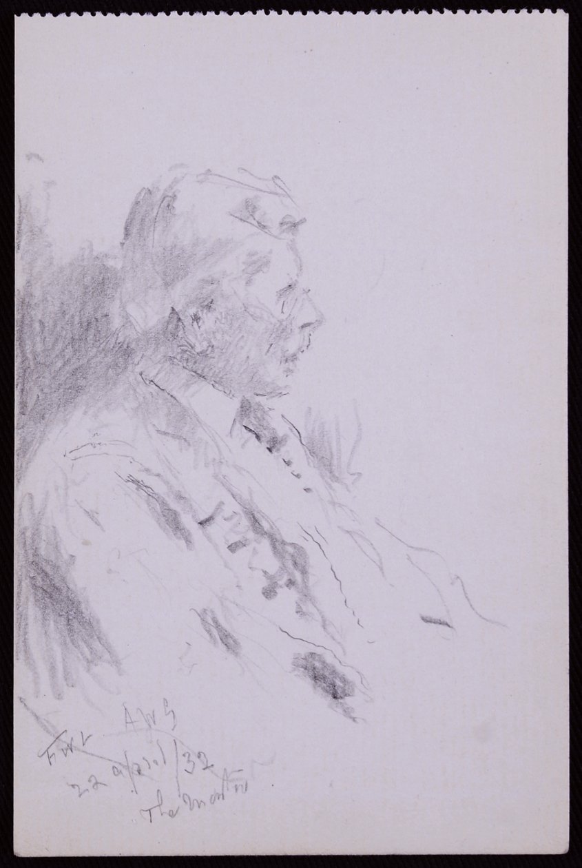 Portrait de Basil Oliver - Francis Wilfred Lawson
