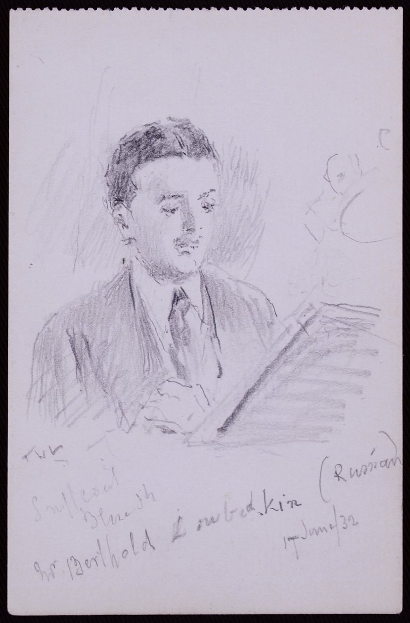 Portrait de Berthold Lubetkin - Francis Wilfred Lawson