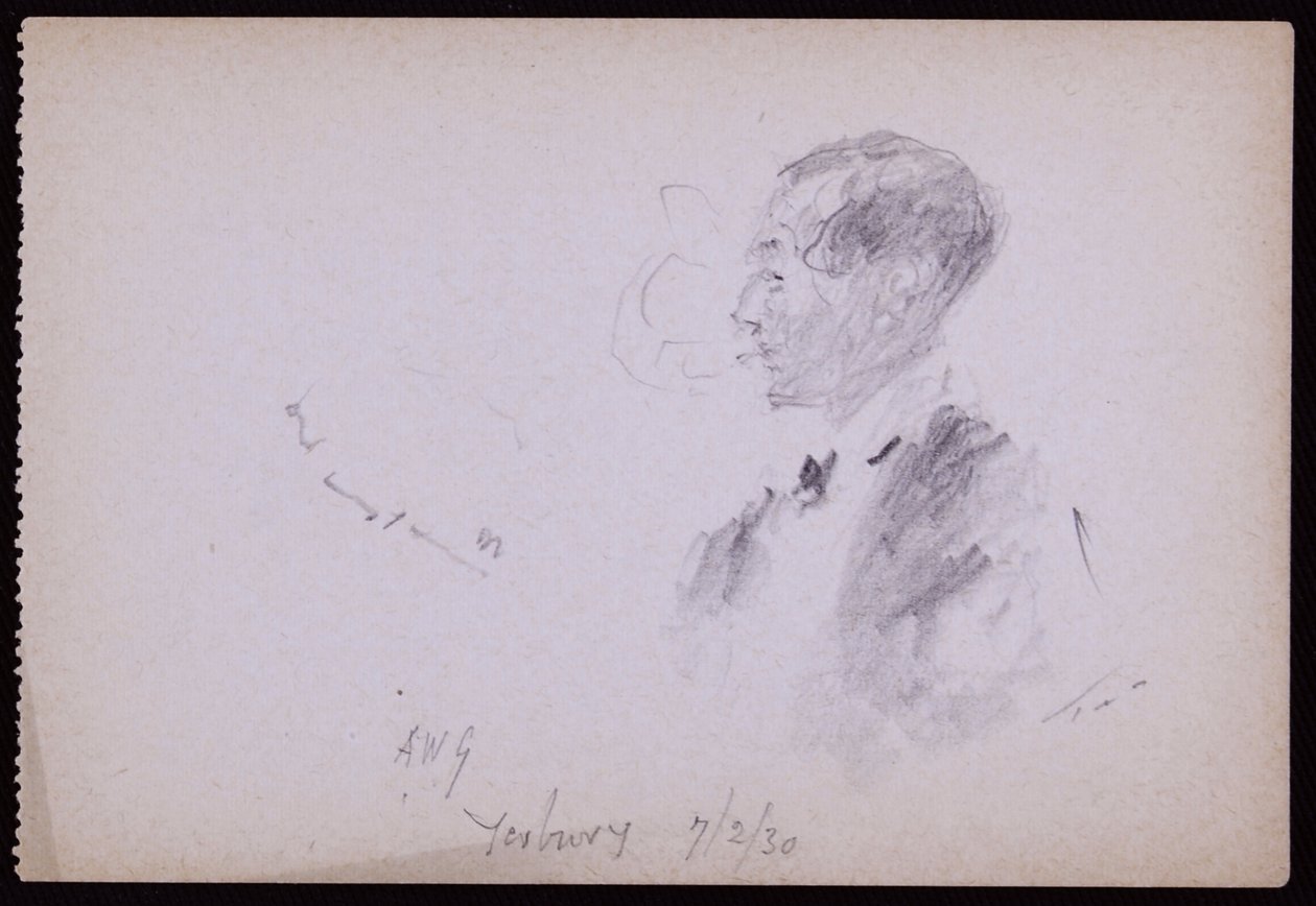 Portrait de FR Yerbury - Francis Wilfred Lawson