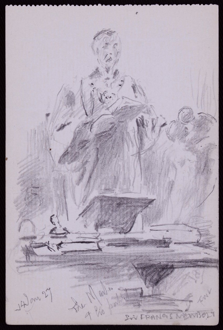 Portrait de Francis Newbolt - Francis Wilfred Lawson