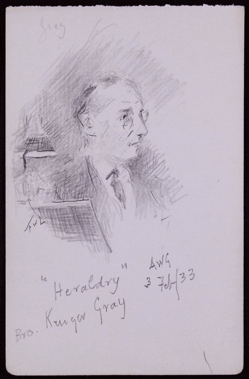 Portrait de George Kruger Gray - Francis Wilfred Lawson