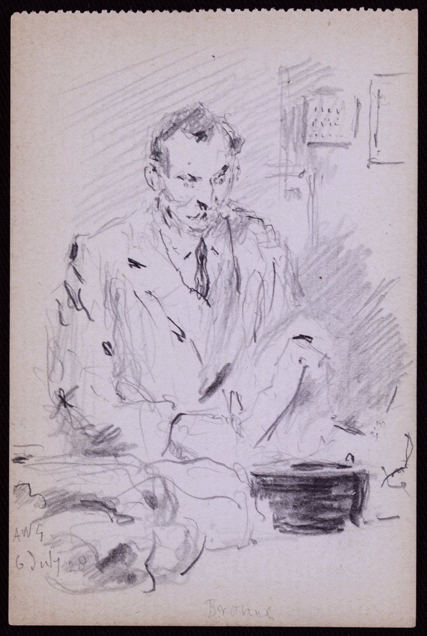 Portrait de Gilbert Bayes - Francis Wilfred Lawson