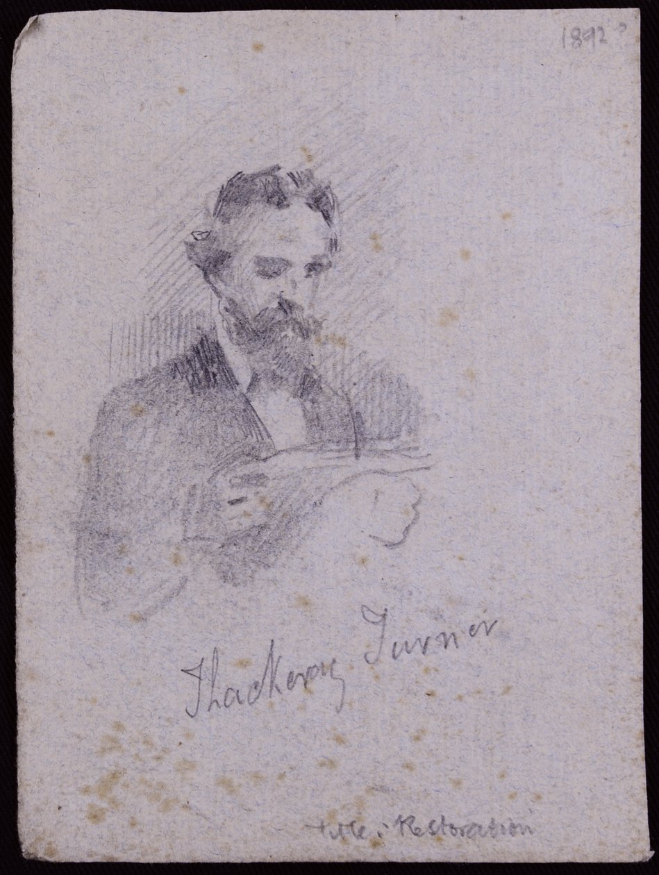Portrait de H Thackeray Turner, c.1900 - Francis Wilfred Lawson