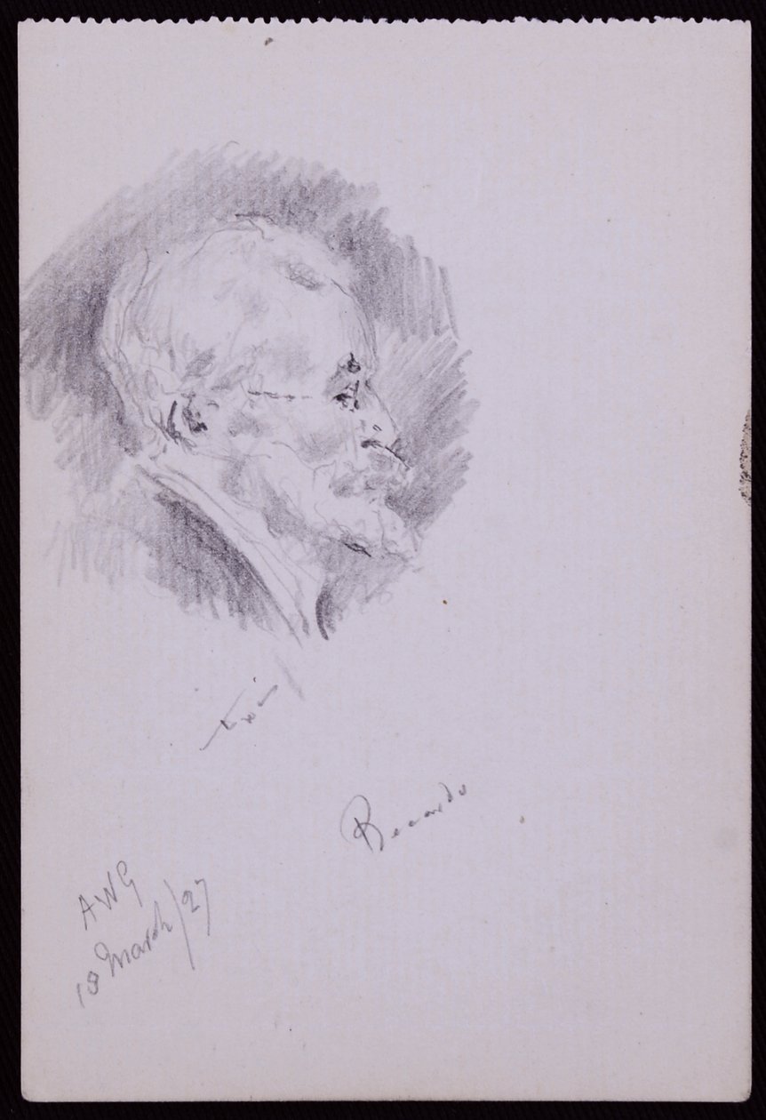 Portrait de Halsey Ricardo - Francis Wilfred Lawson