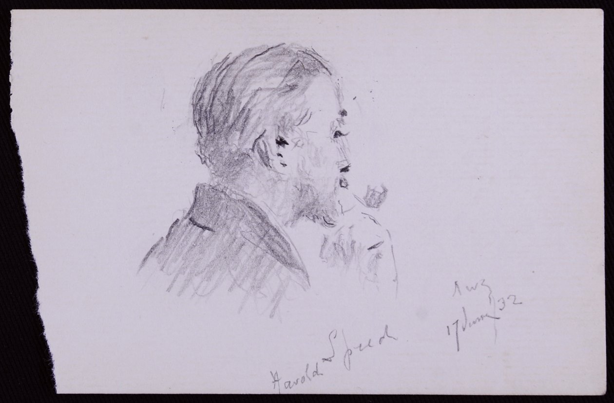 Portrait de Harold Speed - Francis Wilfred Lawson