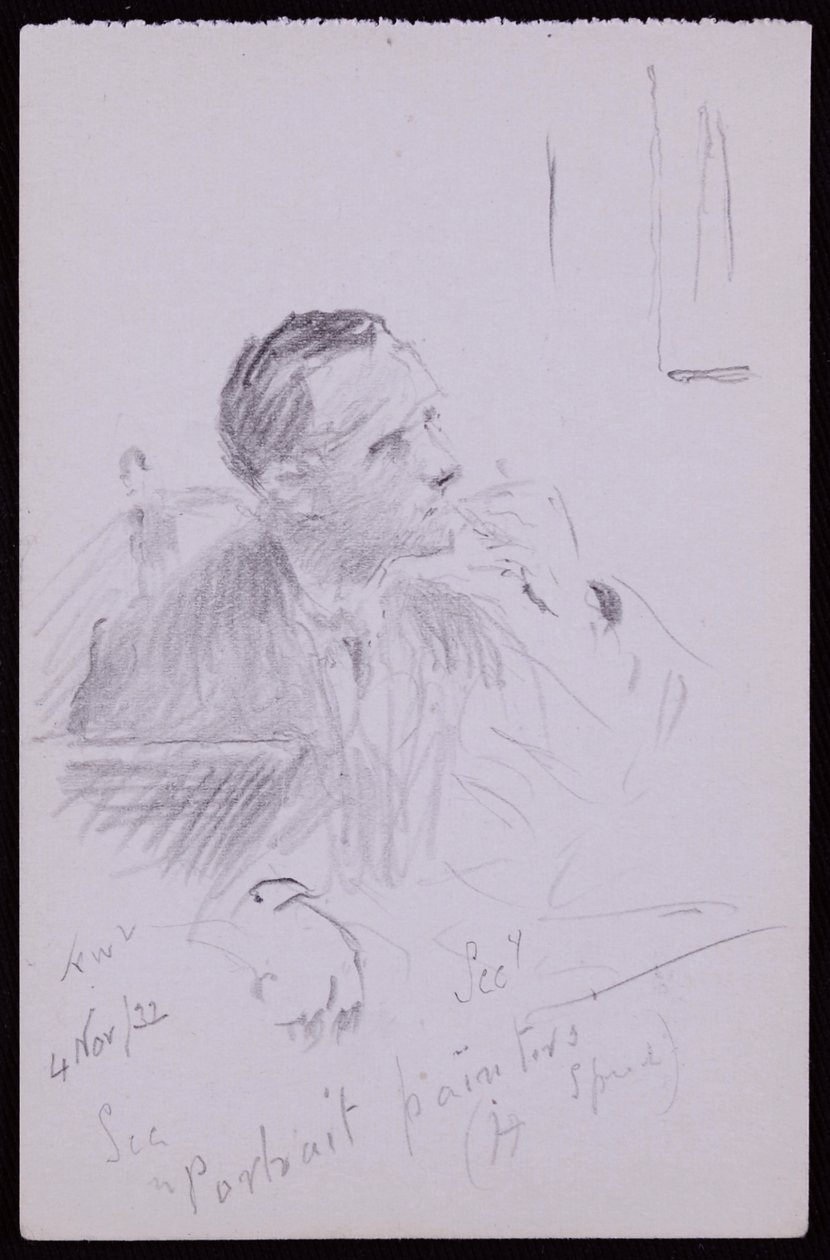 Portrait de Harold Speed - Francis Wilfred Lawson