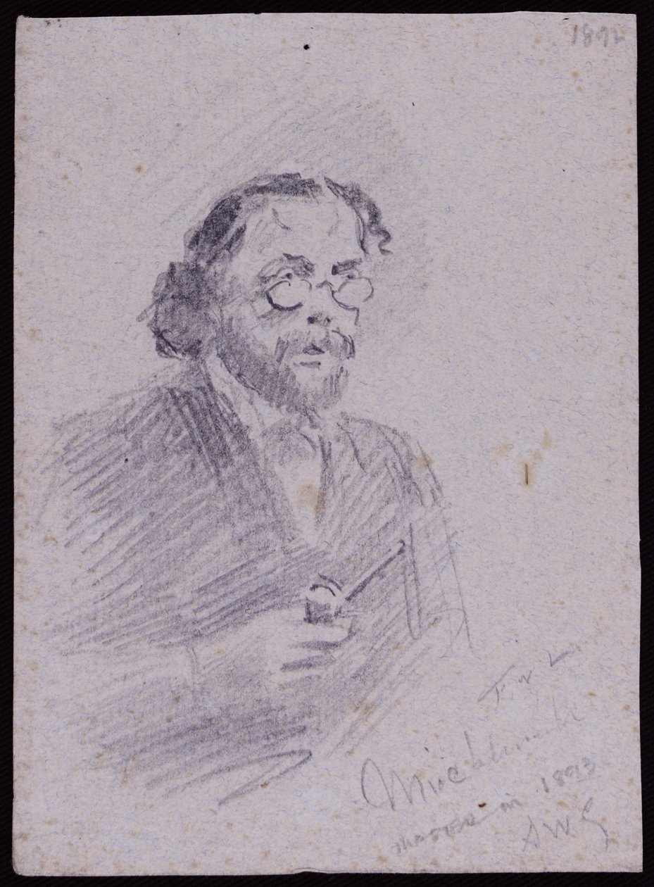 Portrait de JT Micklethwaite - Francis Wilfred Lawson