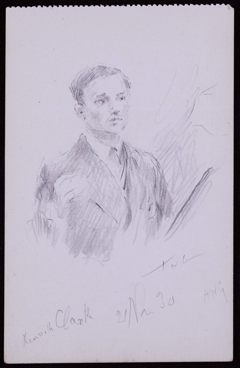Portrait de Kenneth Clarke - Francis Wilfred Lawson
