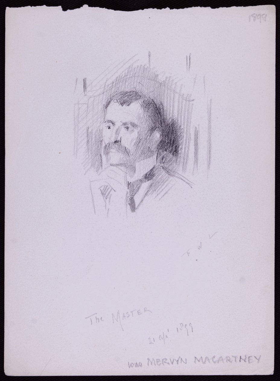 Portrait de Mervyn Macartney - Francis Wilfred Lawson