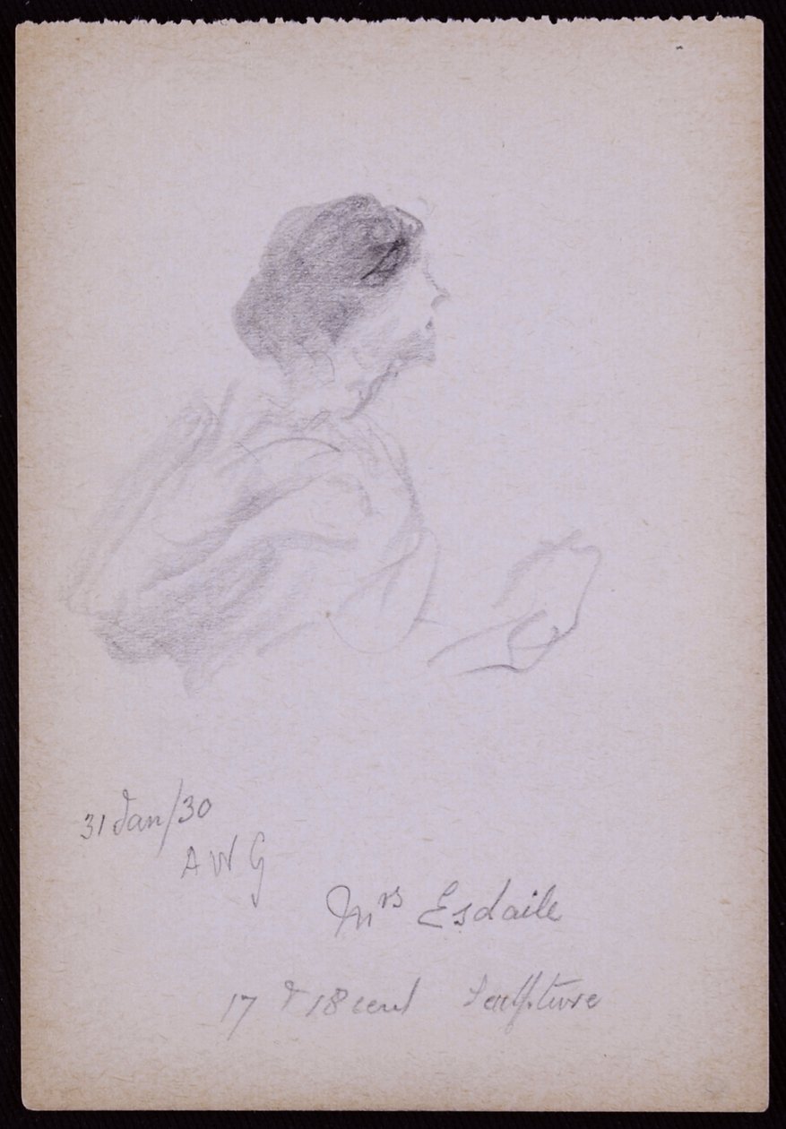 Portrait de Mme Arundel Esdaile - Francis Wilfred Lawson