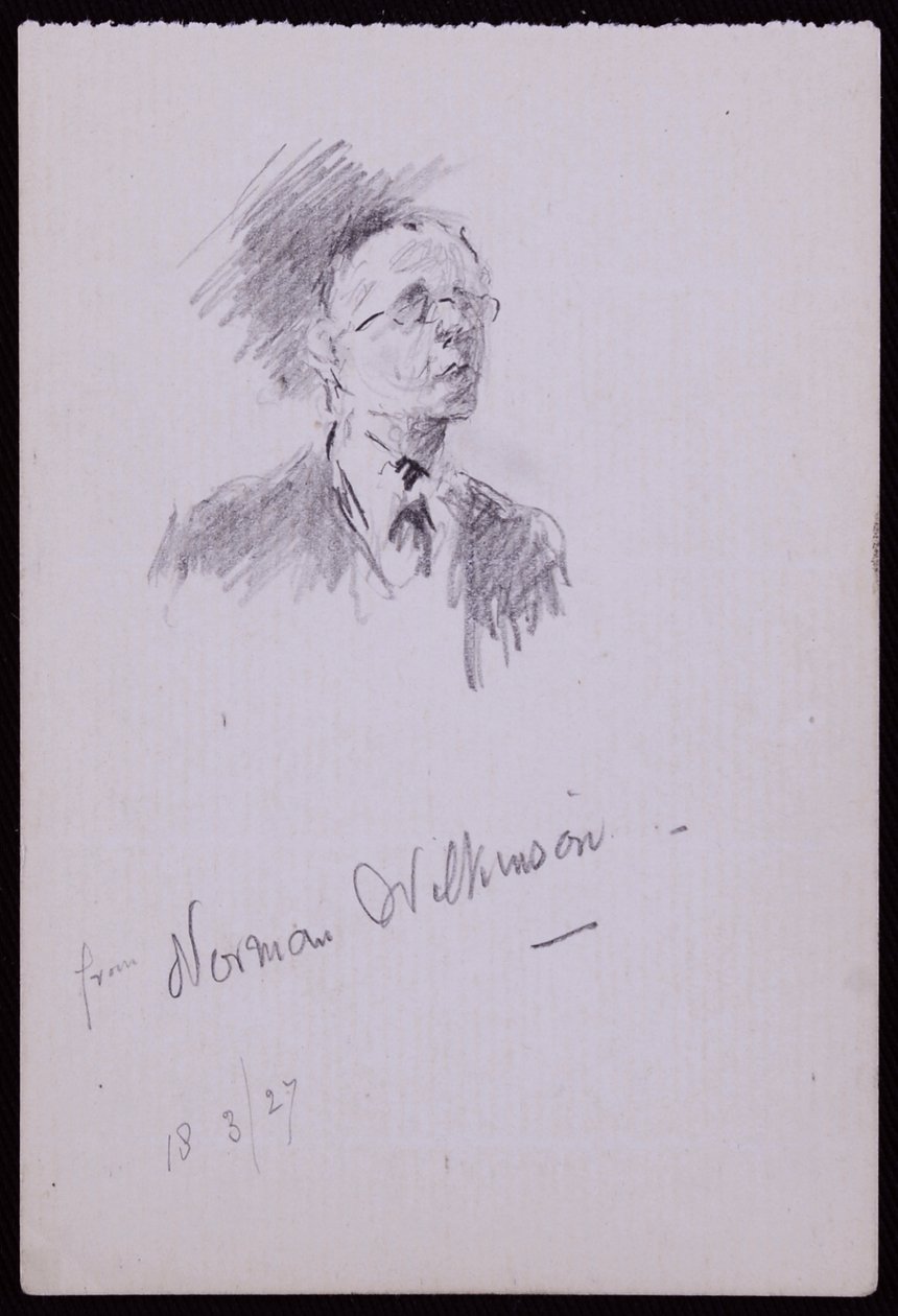Portrait de Norman Wilkinson - Francis Wilfred Lawson