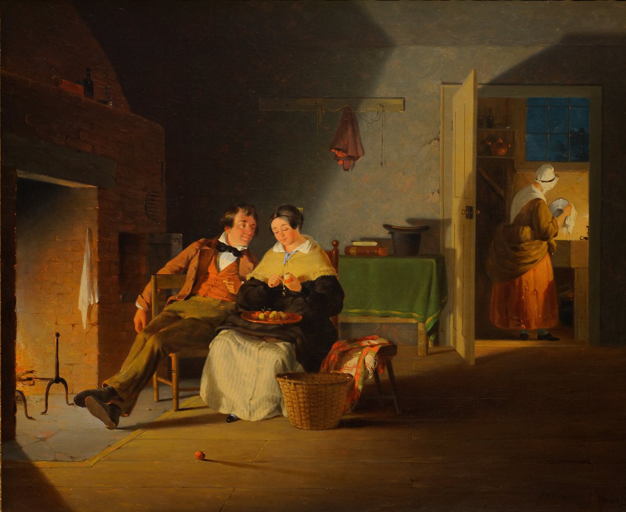 Flirt - Francis William Edmonds