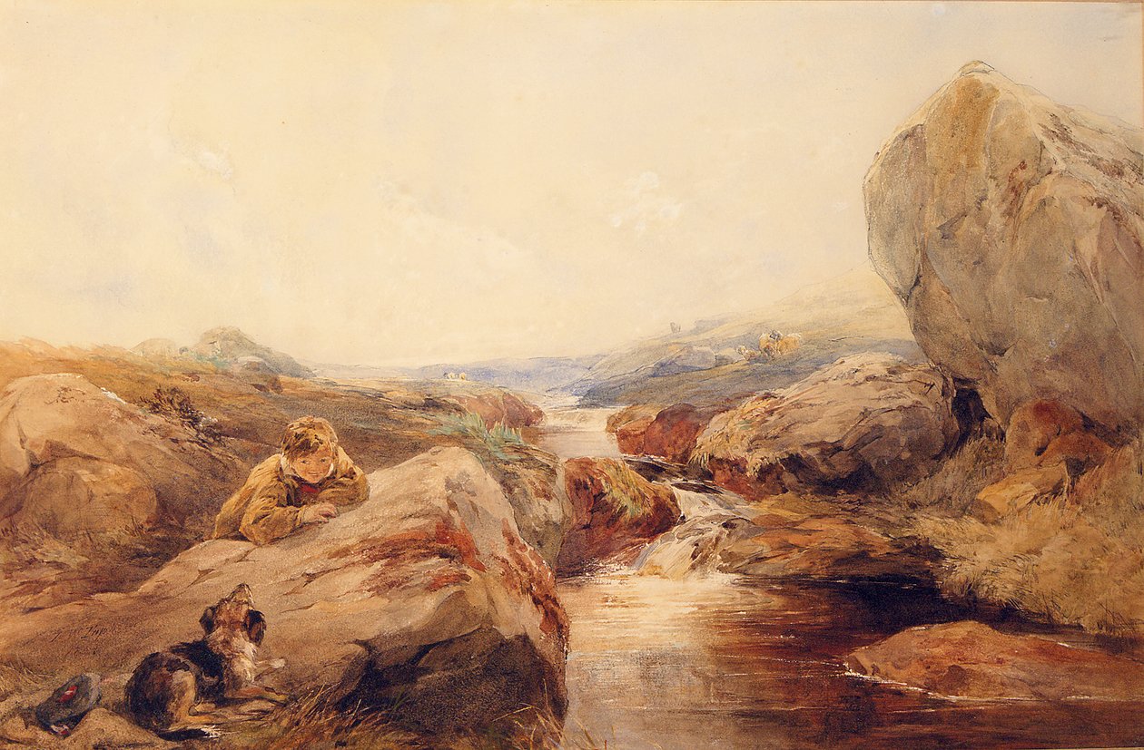 Sur les landes, 1843 - Francis William Topham