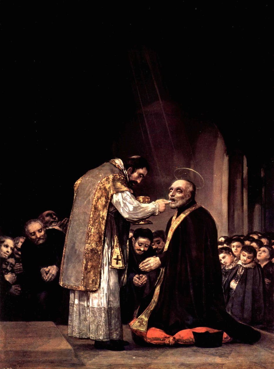 La dernière communion de Saint Joseph de Calasanz - Francisco de Goya