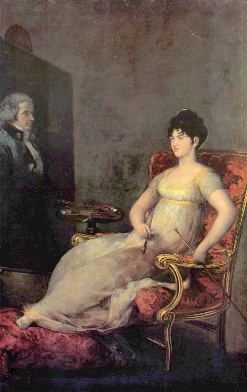 Portrait de María Tomasa Palafox, duchesse de Medina Sidonia et marquise de Villafranca - Francisco de Goya