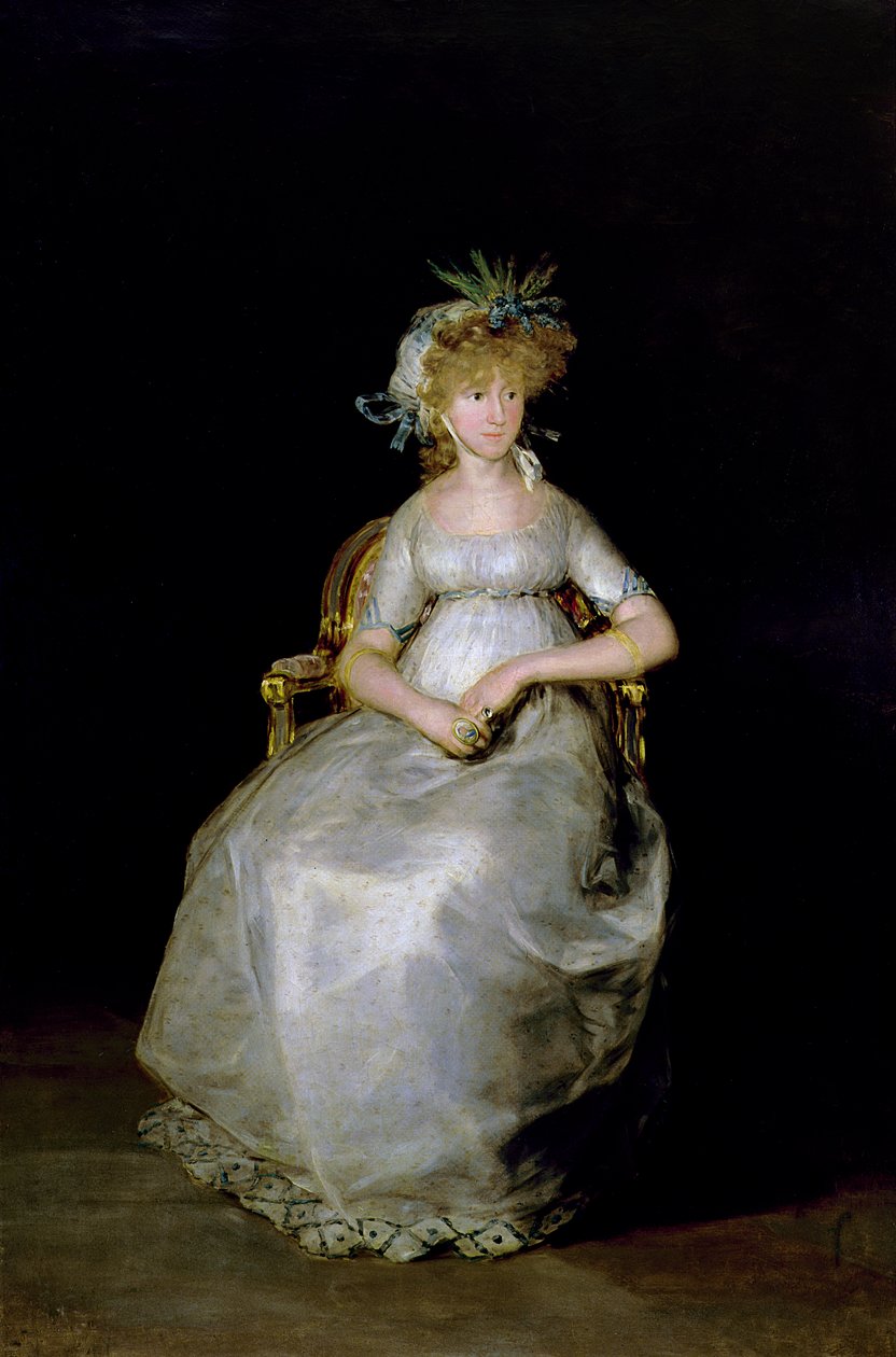 Portrait de Maria Teresa de Ballabriga, Comtesse de Chinchon - Francisco de Goya