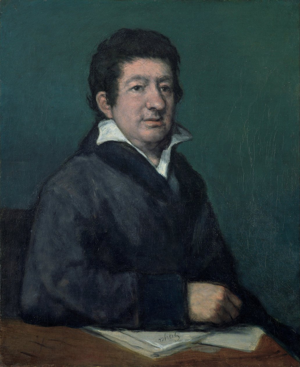Portrait du poète Moratín - Francisco de Goya