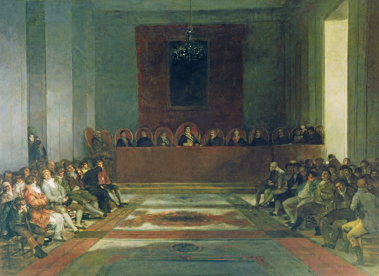 La Junte des Philippines, 1815 - Francisco de Goya