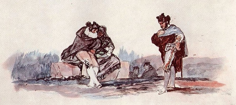 Les jolies - Francisco de Goya