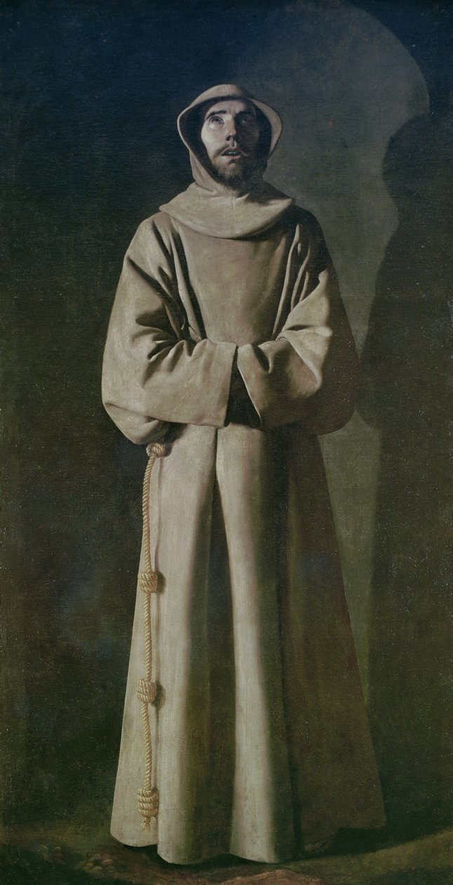 Saint François (1181-1226) 1645-64 - Francisco de Zurbaran