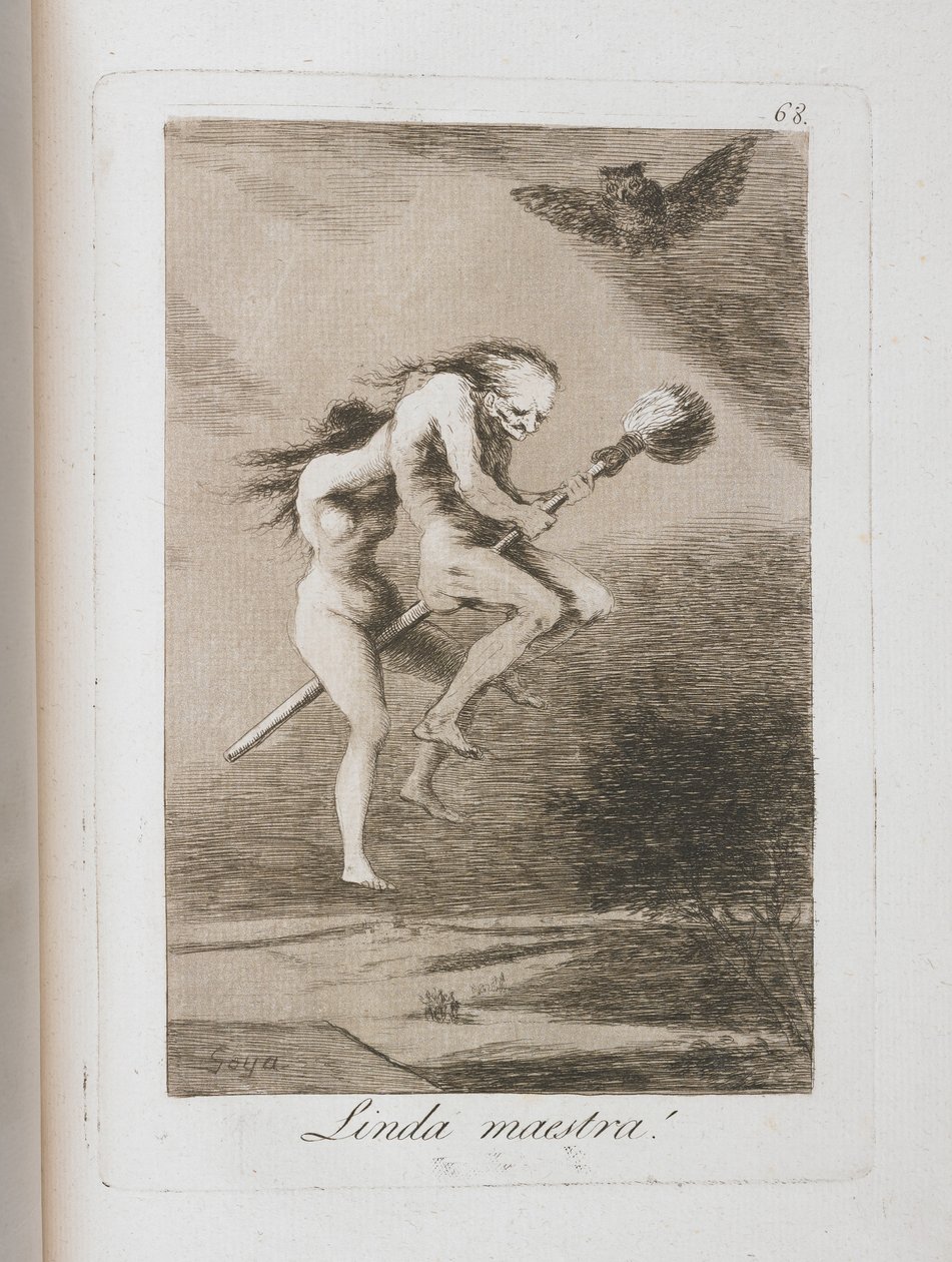 Planche de Los Caprichos, 1797-1798 - Francisco de Goya