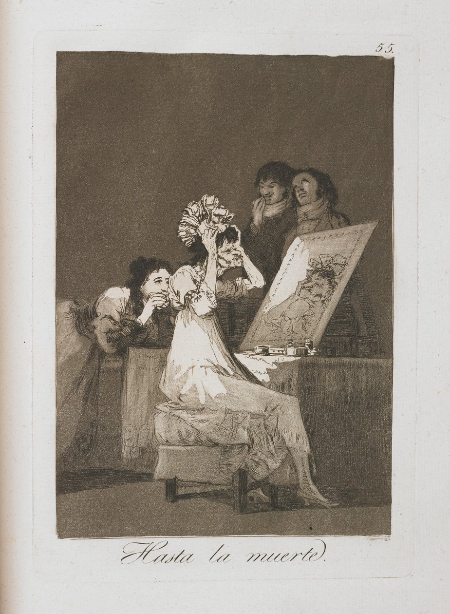 Planche de Los Caprichos, 1797-1798 - Francisco de Goya