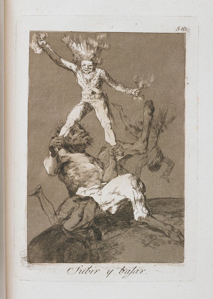 Planche de Los Caprichos, 1797-1798 - Francisco de Goya