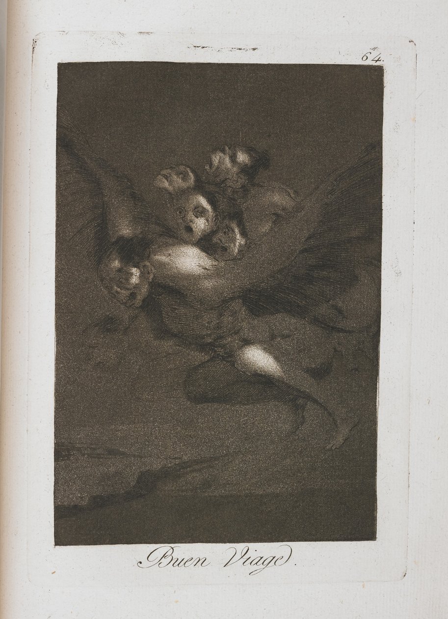 Planche de Los Caprichos, 1797-1798 - Francisco de Goya