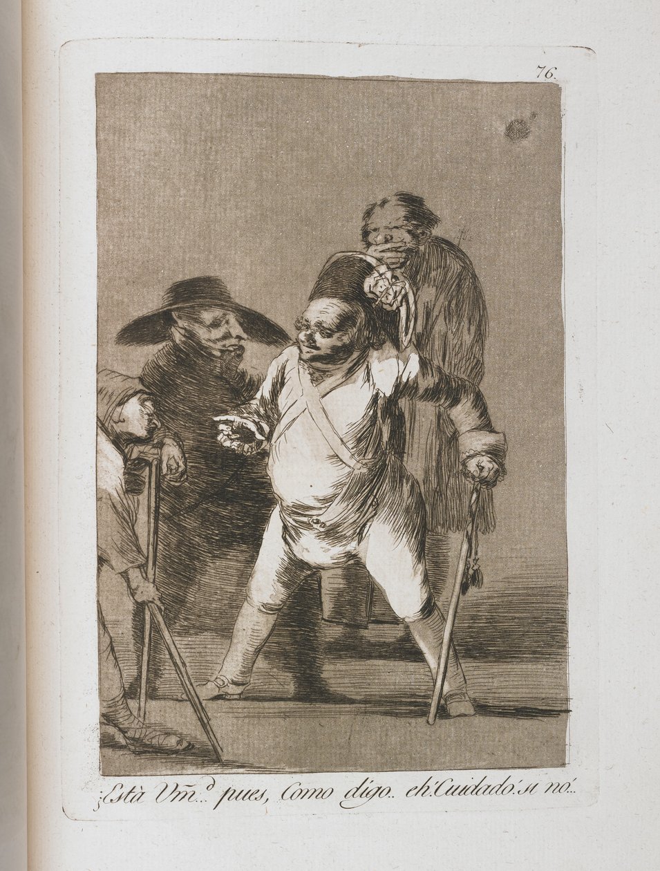 Planche de Los Caprichos, 1797-1798 - Francisco de Goya