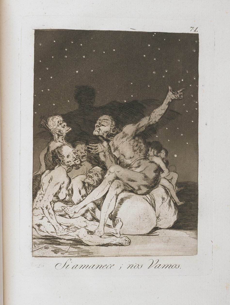 Planche de Los Caprichos, 1797-1798 - Francisco de Goya