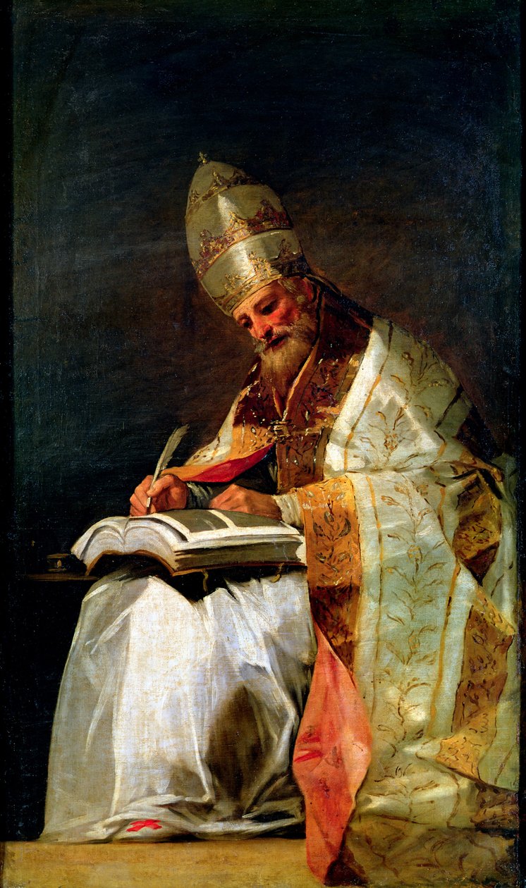 Saint Grégoire le Grand, 1795-99 - Francisco de Goya