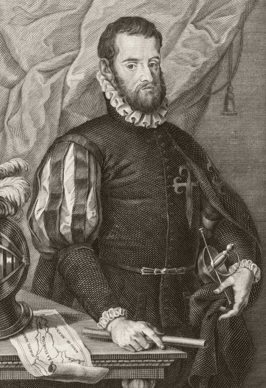Pedro Menendez de Aviles - Francisco de Paula Marti Mora