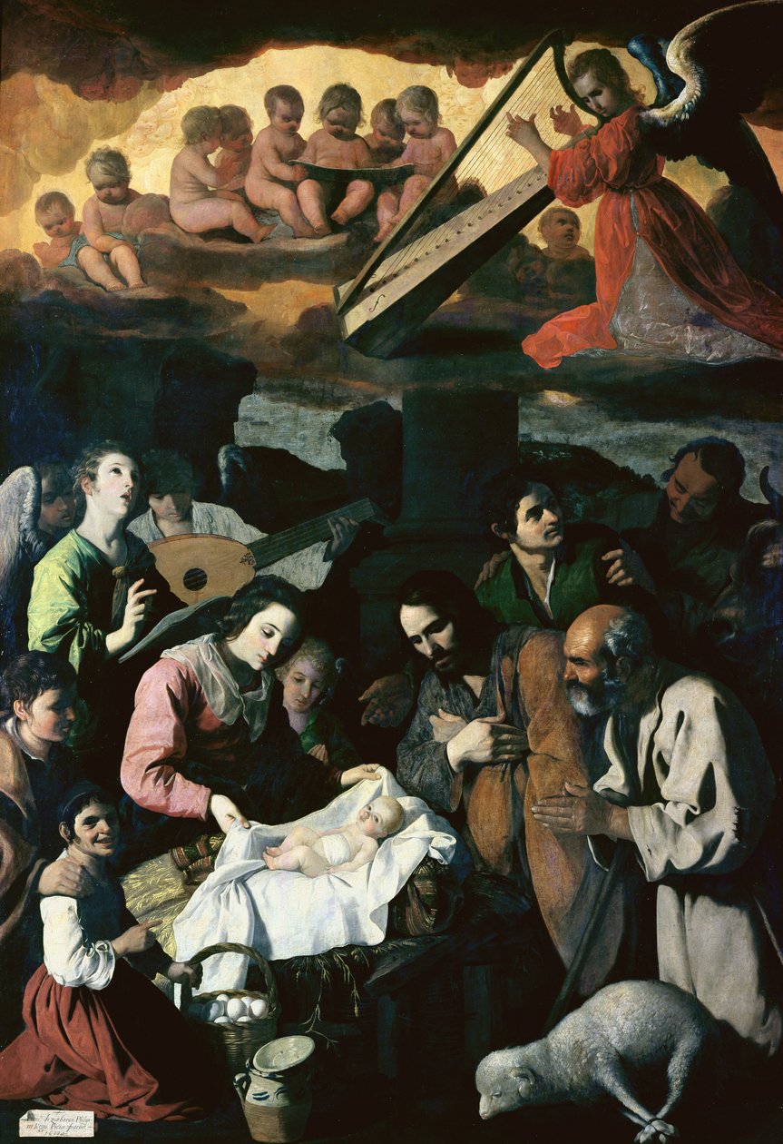 Adoration des bergers, 1638 | Francisco de Zurbaran