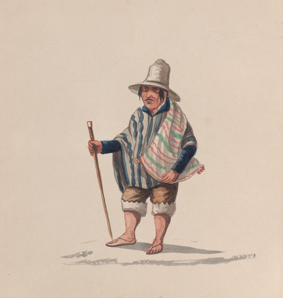 Un homme péruvien, d