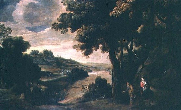 La fuite en Égypte - Francisco Collantes