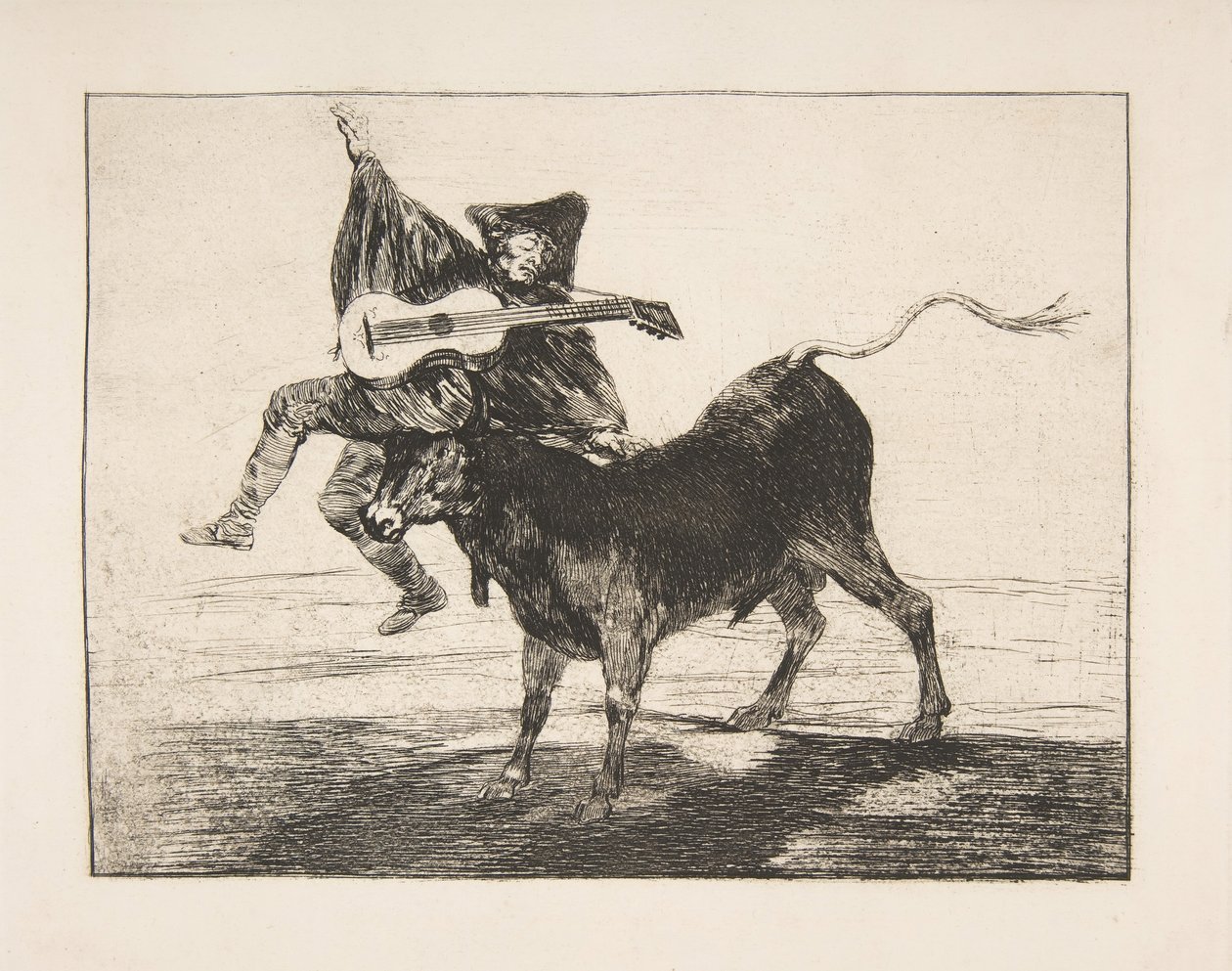 Divertissement barbare, 1800-1804 - Francisco de Goya