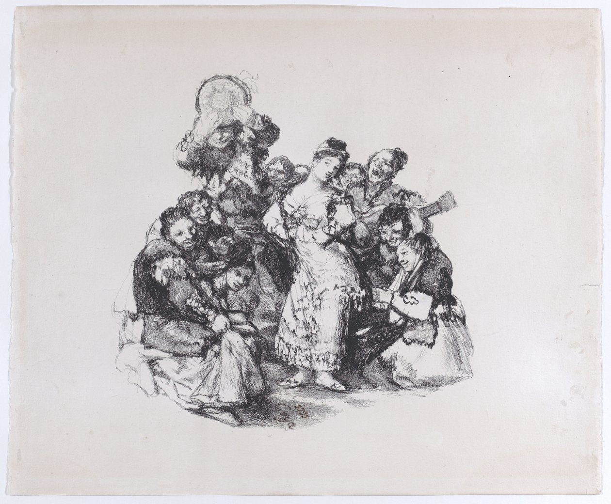 El vito La danse andalouse, ca. 1825-1826 - Francisco de Goya