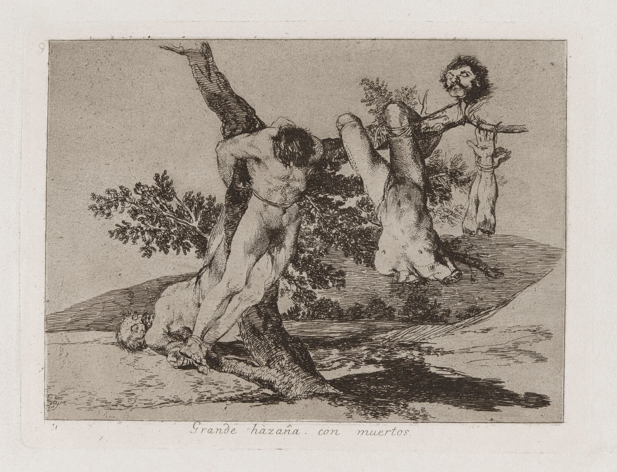 Grande hazaña! Con muertos! - Francisco de Goya