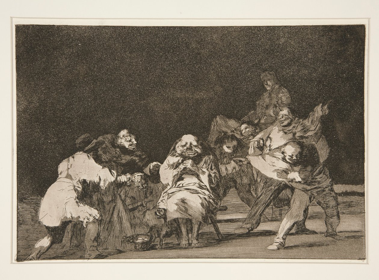 La Lealtad, pl. 17 de la série Los proverbios - Francisco de Goya