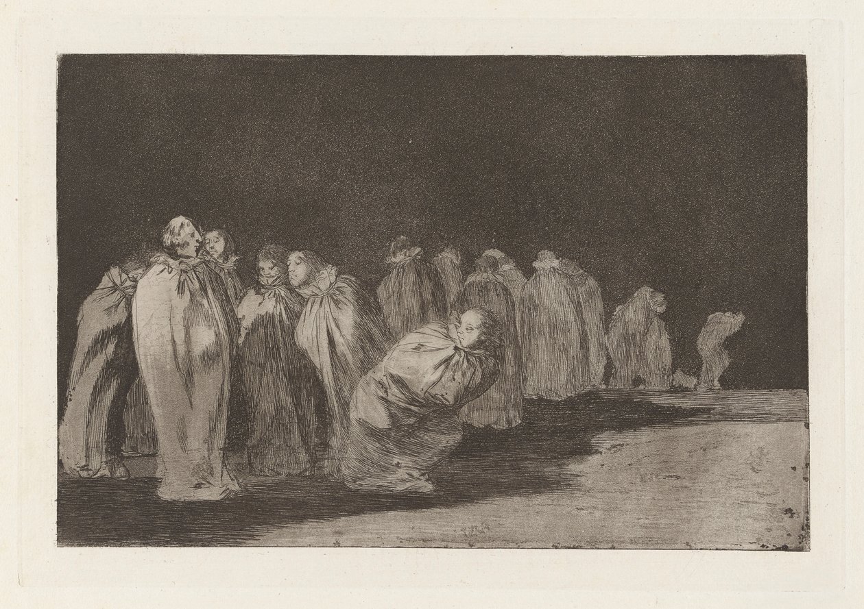 Les hommes en sacs - Francisco de Goya