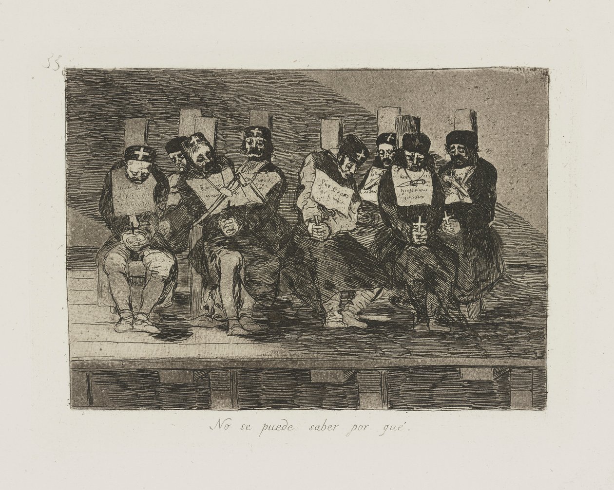 No se puede saber por qué (On ne peut pas savoir pourquoi) - Francisco de Goya