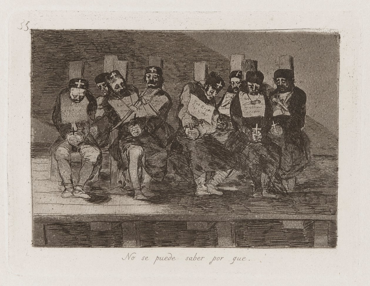 No se puede saber por que [sic] - Francisco de Goya