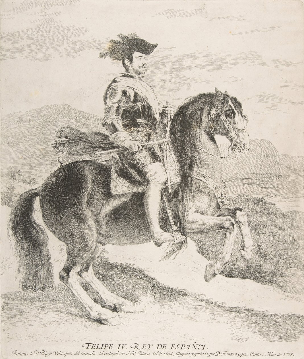 Philippe IV à cheval, d